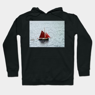 Red Sails in Falmouth Harbour Hoodie